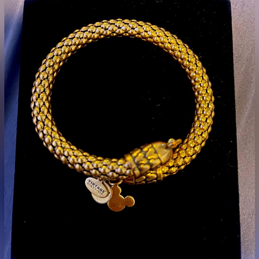 Disney gold bracelet